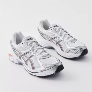 NWT ASICS GT-2160 Athletic Sneaker - White + Rose Rouge - size 7.5 women’s